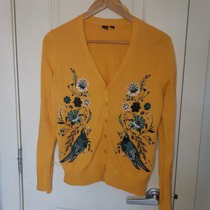 Simons embroidered cardigan
